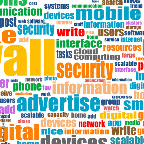 Vector: Word cloud tags concept illustration of social media Word cloud tags concept illustration of social media