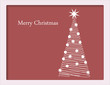 Vector: Christmas card with tree Christmas card with tree