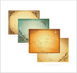 Vettoriale: ornamental frame vintage backgrounds symbols set ornamental frame vintage backgrounds symbols set
