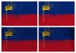 Liechtenstein flag collage