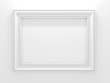 White photo frame.