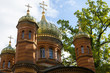 Die russisch-orthodoxe Kapelle auf dem alten historischen Friedh