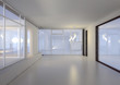 Luxuriöse leere Wohnung |  Design Interior Loft