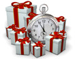 Geschenke mit Uhr