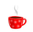 red cup of coffee