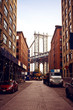 Photo: Manhattan bridge from Washington street Manhattan bridge from Washington street