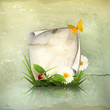 Spring frame, old-style