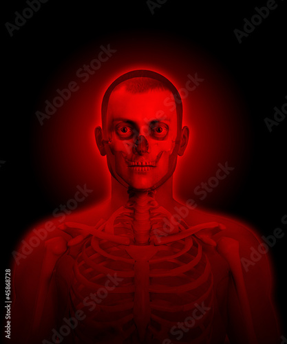 Illustration: Transparent Man Transparent Man