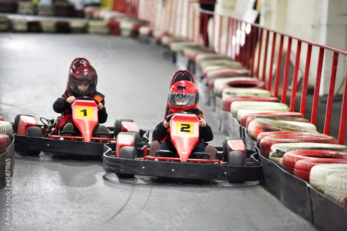 Photo: Competition for children karting Competition for children karting