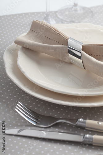 Photo: Table setting Table setting