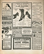newspaper page with antique advertisement