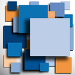 Vector Message on pixel background