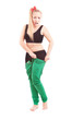 Size 40 girl is trying to fit in to 36 size trousers