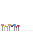 Line and ... flowers