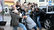 Indulging her fans and photographers