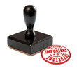 Photo: Important rubber stamp Important rubber stamp