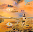 Surreal oil painting on canvas - "Children's Day"