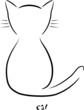 Vektor: Katze Katze