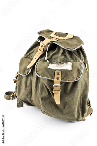 Photo: Canvas backpack Canvas backpack