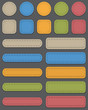 Vector: Web elements Web elements