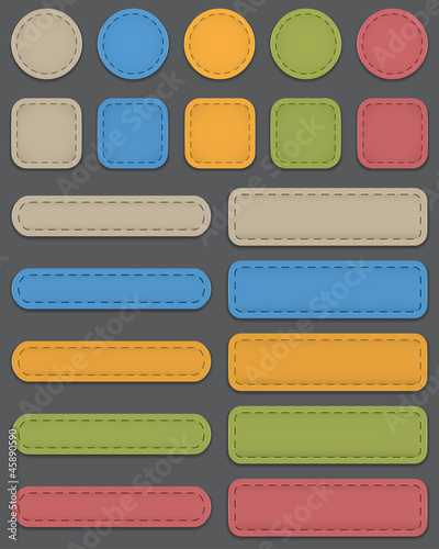 Vector: Web elements Web elements