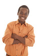 Photo: portrait orange shirt smiling portrait orange shirt smiling