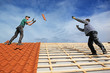 roofer at work