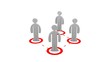 3d network building / multilevel marketing footage