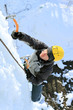Ice climbing the North Caucasus.