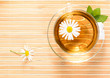 Photo: teacup with herbal chamomile tea teacup with herbal chamomile tea