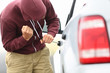 Car theft and break in