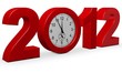 Illustration: 2012 mit Uhr 2012 mit Uhr