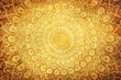 grunge background with oriental ornaments .