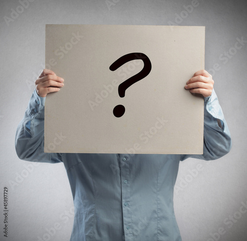 Photo: Question Mark Question Mark