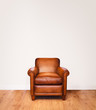 Leather armchair