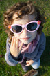 Stylish little girl