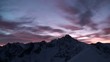 Mountains just before the sunrise
