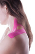 Therapy with kinesio tex tape