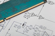 Diagram with computer memory