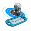 concept for internet security, password protection