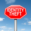 Identity theft concept.
