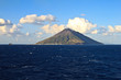 View of the Stromboli volcano