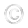 Protect copyright symbol. Vector illustration