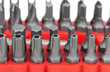 Foto: set of different sizes torx bits set of different sizes torx bits