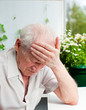 Senior Man With Headache