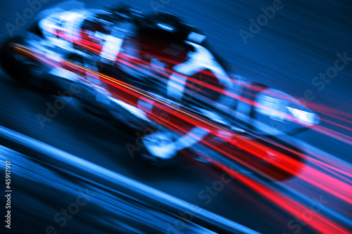 Photo: motion blur motorbike motion blur motorbike