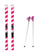 skis isolés