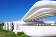 Industrial pipe with gas and oil and water