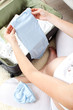 Photo: Pregnant woman is getting ready for the maternity hospital Pregnant woman is getting ready for the maternity hospital