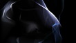 futuristic video animation - particle object – loop HD